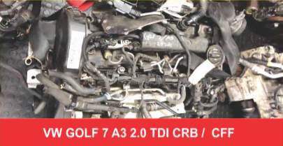 GOLF 7 A3 2.0 TDI CFF/CRB